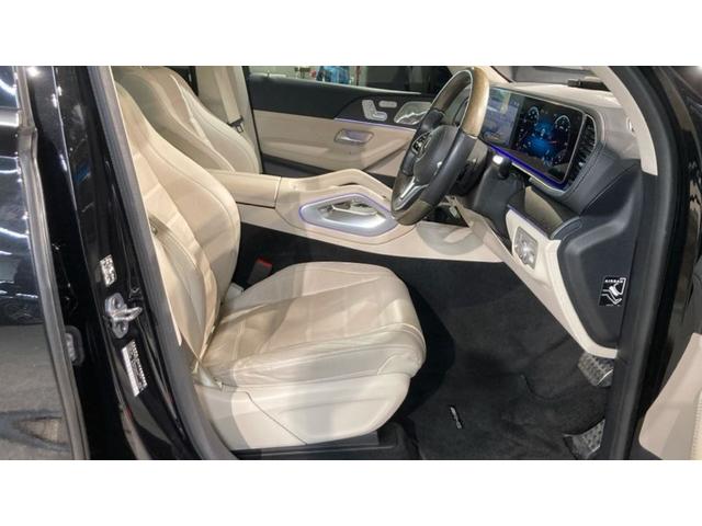 GLS GLS400d 4マチック AMGライン ディーゼルターボ レーダークルーズコントロール ルーフレール ハイビームアシスト 禁煙 4WD 衝突軽減B シートヒーター 黒革シート エアサス ナビTV LKA LEDライト Bカメラ ETC アイドリングストップ(6枚目)