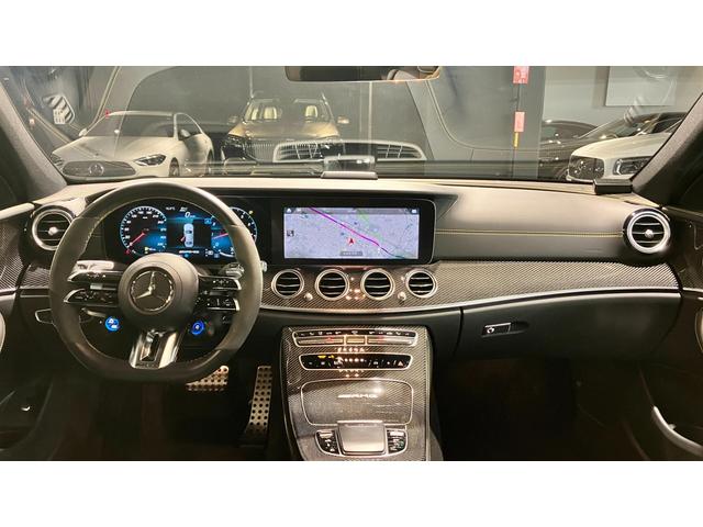 Eクラス E63 S 4マチック+ 4WD AMGカーボンPKG ドラレコ ヒーター ワンオーナー サンルーフ 全周囲カメラ エアサス 地デジ ACC Pシート ETC PTS サイドカメラ LEDヘッドライト シートエアコン アイドリングストップ 4WD(34枚目)