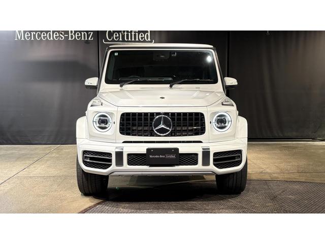 Gクラス G63 4WD アダプティブダンピングシステム Bカメラ キーレスゴー シートH 地デジ シートクーラー スマートキー アルミホイール 記録簿 レーンアシスト ドライブレコーダー アダプティブクルーズコントロール ナビTV 4WD ETC 本革シ(4枚目)