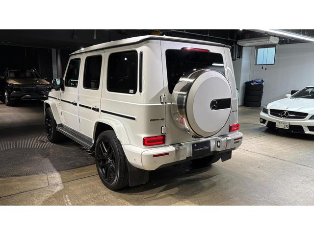 Gクラス G63 4WD アダプティブダンピングシステム Bカメラ キーレスゴー シートH 地デジ シートクーラー スマートキー アルミホイール 記録簿 レーンアシスト ドライブレコーダー アダプティブクルーズコントロール ナビTV 4WD ETC 本革シ(6枚目)