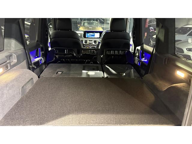 Gクラス G63 4WD アダプティブダンピングシステム Bカメラ キーレスゴー シートH 地デジ シートクーラー スマートキー アルミホイール 記録簿 レーンアシスト ドライブレコーダー アダプティブクルーズコントロール ナビTV 4WD ETC 本革シ(28枚目)