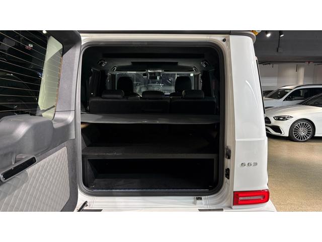 Gクラス G63 4WD アダプティブダンピングシステム Bカメラ キーレスゴー シートH 地デジ シートクーラー スマートキー アルミホイール 記録簿 レーンアシスト ドライブレコーダー アダプティブクルーズコントロール ナビTV 4WD ETC 本革シ(31枚目)