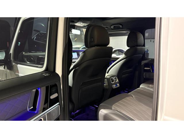 Gクラス G63 4WD アダプティブダンピングシステム Bカメラ キーレスゴー シートH 地デジ シートクーラー スマートキー アルミホイール 記録簿 レーンアシスト ドライブレコーダー アダプティブクルーズコントロール ナビTV 4WD ETC 本革シ(32枚目)