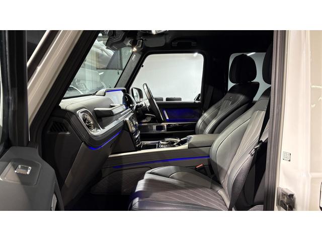 Gクラス G63 4WD アダプティブダンピングシステム Bカメラ キーレスゴー シートH 地デジ シートクーラー スマートキー アルミホイール 記録簿 レーンアシスト ドライブレコーダー アダプティブクルーズコントロール ナビTV 4WD ETC 本革シ(38枚目)