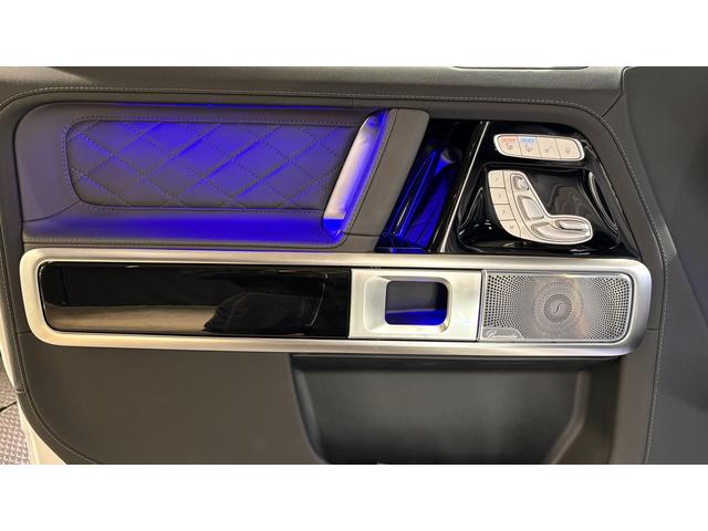 Gクラス G63 4WD アダプティブダンピングシステム Bカメラ キーレスゴー シートH 地デジ シートクーラー スマートキー アルミホイール 記録簿 レーンアシスト ドライブレコーダー アダプティブクルーズコントロール ナビTV 4WD ETC 本革シ(41枚目)