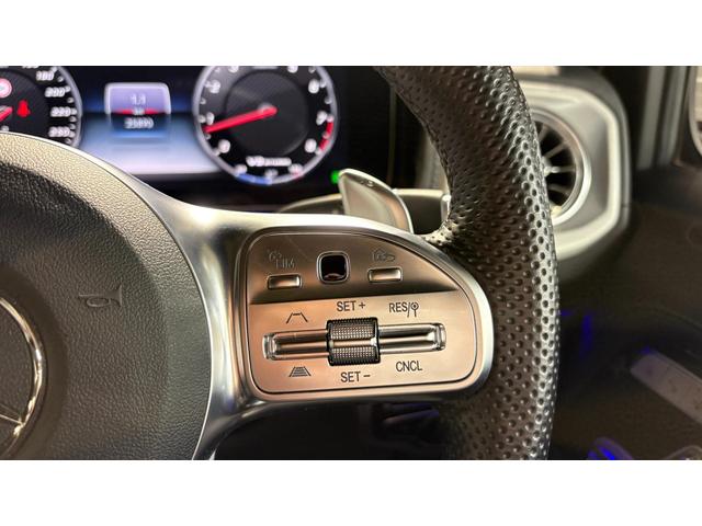 Gクラス G63 4WD アダプティブダンピングシステム Bカメラ キーレスゴー シートH 地デジ シートクーラー スマートキー アルミホイール 記録簿 レーンアシスト ドライブレコーダー アダプティブクルーズコントロール ナビTV 4WD ETC 本革シ(49枚目)