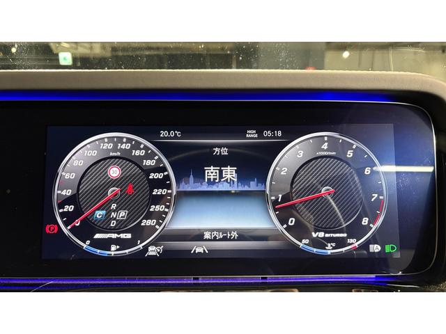 Gクラス G63 4WD アダプティブダンピングシステム Bカメラ キーレスゴー シートH 地デジ シートクーラー スマートキー アルミホイール 記録簿 レーンアシスト ドライブレコーダー アダプティブクルーズコントロール ナビTV 4WD ETC 本革シ(54枚目)