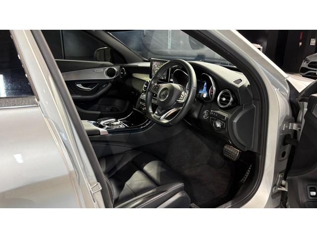 Cクラスステーションワゴン C180 ステーションワゴン ローレウスエディション レーダーセーフティパッケージ AMGライン パノラミックスライディングルーフ 弊社下取り車(13枚目)