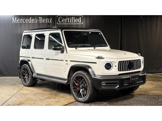 Gクラス G63 マグノヒーローエディション レーダーセーフティパッケージ マグノナイトブラックスペアタイヤリング カーボンインテリア 弊社下取り 1オーナー(9枚目)