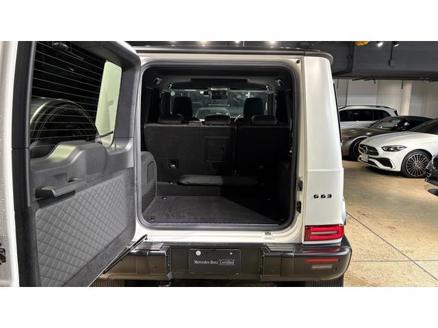 Gクラス G63 マグノヒーローエディション レーダーセーフティパッケージ マグノナイトブラックスペアタイヤリング カーボンインテリア 弊社下取り 1オーナー(24枚目)