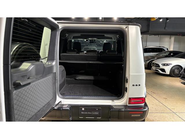 Gクラス G63 マグノヒーローエディション レーダーセーフティパッケージ マグノナイトブラックスペアタイヤリング カーボンインテリア 弊社下取り 1オーナー(26枚目)