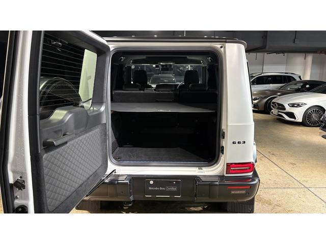 Gクラス G63 マグノヒーローエディション レーダーセーフティパッケージ マグノナイトブラックスペアタイヤリング カーボンインテリア 弊社下取り 1オーナー(27枚目)