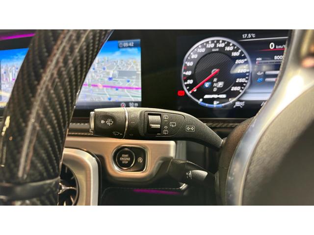 Gクラス G63 マグノヒーローエディション レーダーセーフティパッケージ マグノナイトブラックスペアタイヤリング カーボンインテリア 弊社下取り 1オーナー(48枚目)
