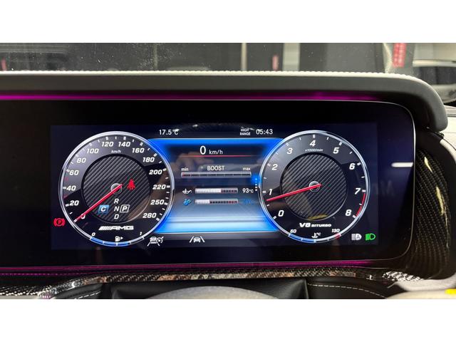 Gクラス G63 マグノヒーローエディション レーダーセーフティパッケージ マグノナイトブラックスペアタイヤリング カーボンインテリア 弊社下取り 1オーナー(49枚目)