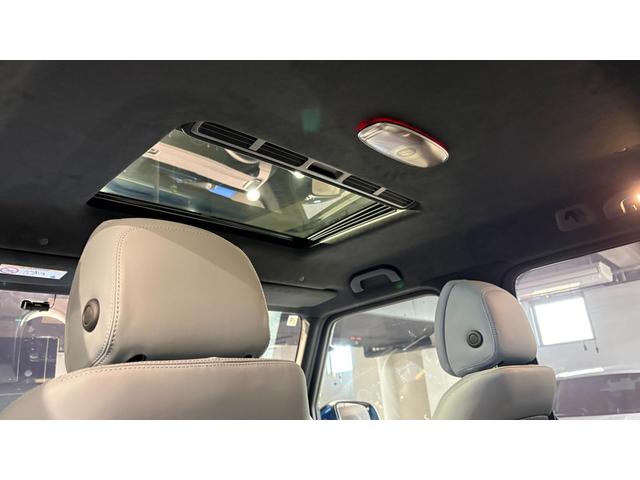 Gクラス G450d AMGラインパッケージ (ISG) ディーゼルターボ 4WD MP202502 20インチAMGアルミホイール ピアノラッカーウッドインテリアトリム ナッパレザーダッシュ ナッパレザーシート(ダイヤモンドステッチ入(31枚目)