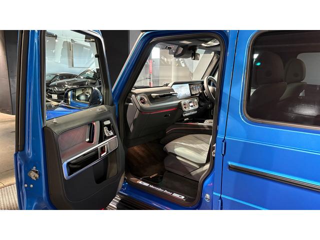 Gクラス G450d AMGラインパッケージ (ISG) ディーゼルターボ 4WD MP202502 20インチAMGアルミホイール ピアノラッカーウッドインテリアトリム ナッパレザーダッシュ ナッパレザーシート(ダイヤモンドステッチ入(33枚目)