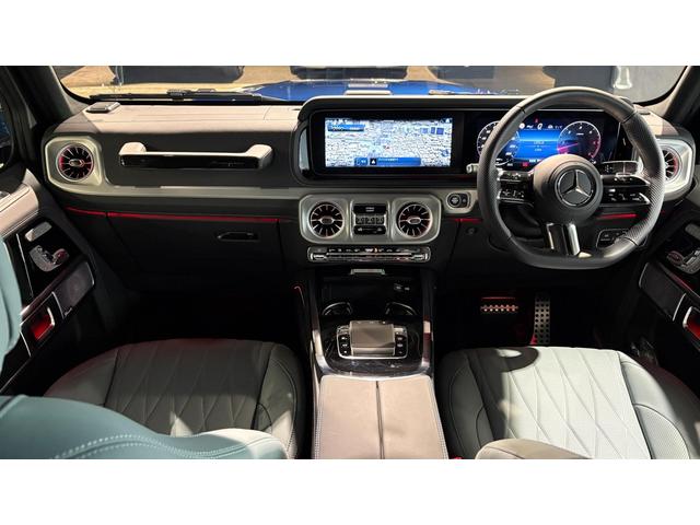 Gクラス G450d AMGラインパッケージ (ISG) ディーゼルターボ 4WD MP202502 20インチAMGアルミホイール ピアノラッカーウッドインテリアトリム ナッパレザーダッシュ ナッパレザーシート(ダイヤモンドステッチ入(44枚目)