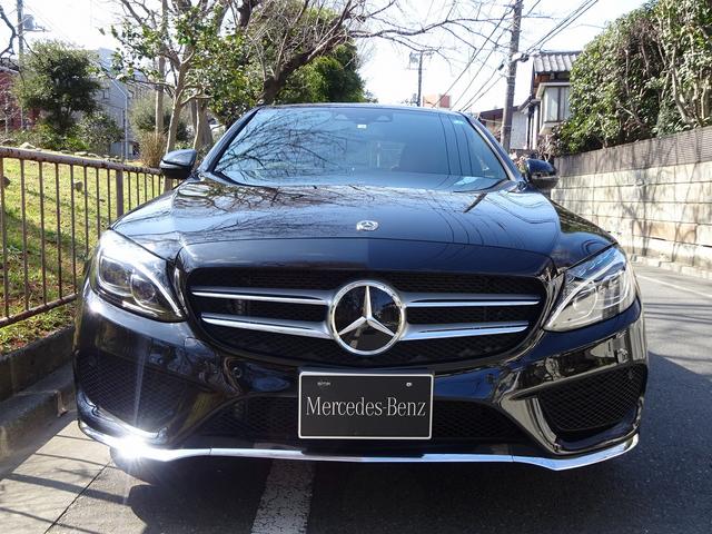 C200アバンギャルド AMGライン 追従クルコン 赤革 レーダーセーフティパッケージ レザーエクスクルーシブパッケージ AMGライン メタリックペイント(5枚目)