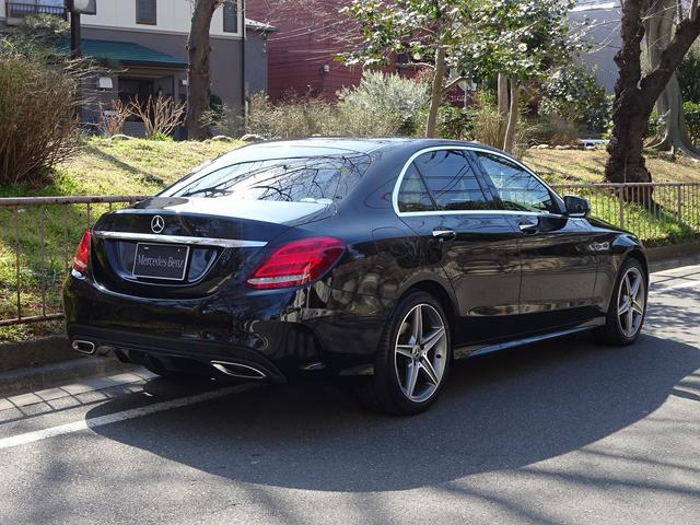 C200アバンギャルド AMGライン 追従クルコン 赤革 レーダーセーフティパッケージ レザーエクスクルーシブパッケージ AMGライン メタリックペイント(7枚目)