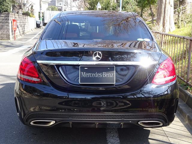 C200アバンギャルド AMGライン 追従クルコン 赤革 レーダーセーフティパッケージ レザーエクスクルーシブパッケージ AMGライン メタリックペイント(8枚目)