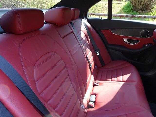 C200アバンギャルド AMGライン 追従クルコン 赤革 レーダーセーフティパッケージ レザーエクスクルーシブパッケージ AMGライン メタリックペイント(11枚目)
