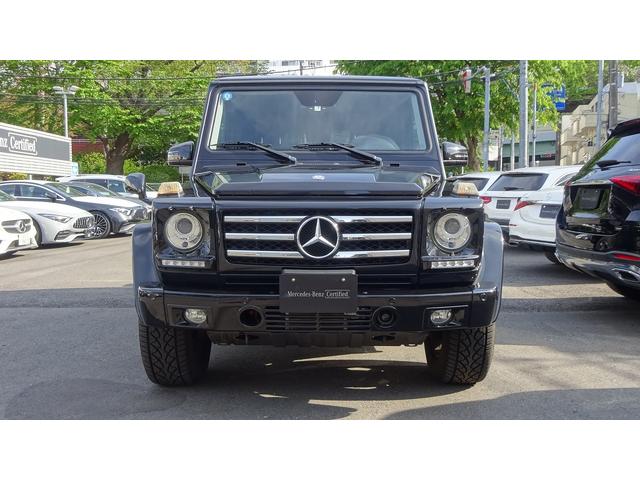 Ｇクラス Ｇ５５０　法人ワンオ－ナ－・認定中古車・オブシディアンブラック・レザ－チェストナットブラウン（5枚目）