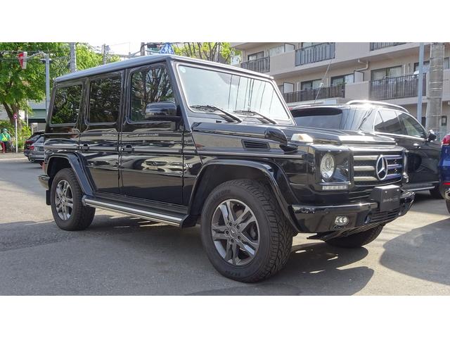 Ｇクラス Ｇ５５０　法人ワンオ－ナ－・認定中古車・オブシディアンブラック・レザ－チェストナットブラウン（6枚目）