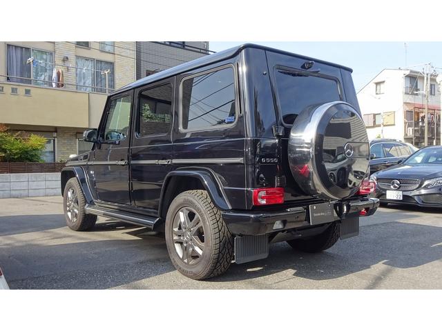 Ｇクラス Ｇ５５０　法人ワンオ－ナ－・認定中古車・オブシディアンブラック・レザ－チェストナットブラウン（9枚目）