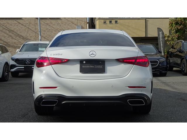 Ｃクラス Ｃ２２０ｄ　スポーツ　弊社デモカー・法人ワンオーナー・認定中古車・新車保証継承（8枚目）