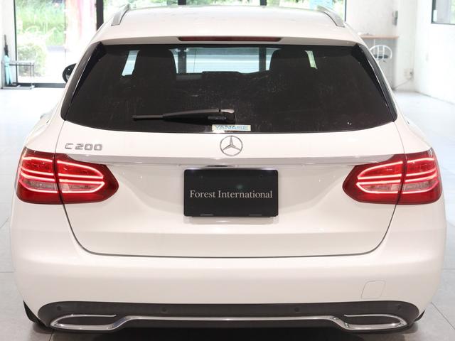 Ｃクラスステーションワゴン Ｃ２００ステーションワゴン　アバンギャルド　レーダーセーフティＰＫＧ　レーンキープアシスト　ブラインドスポットアシスト　ディストロニックプラス　ＬＥＤヘッドライト　電動テールゲート　メモリーパワーシート　シートヒーター　純正ナビ　バックカメラ（6枚目）