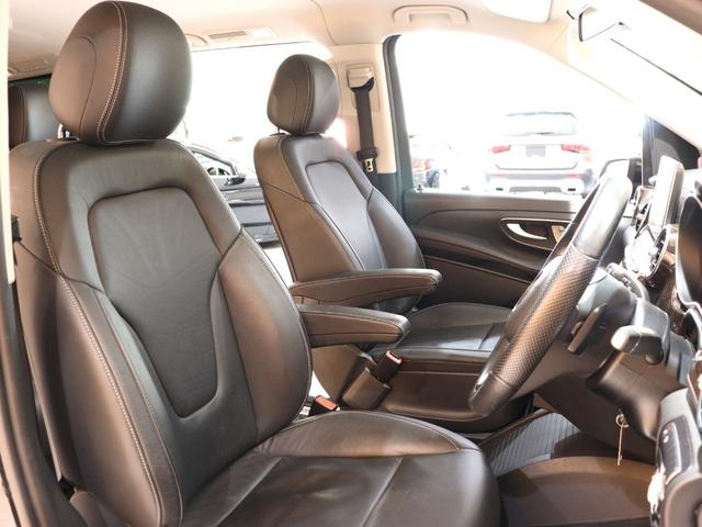 Vクラス V260 ロング 限定車 レーダーセーフティPKG ブラックレザー 360度カメラ 電動リアゲート 電動パワースライドドア LEDヘッドライト ディストロニックプラス ブラインドスポットアシスト レーンキープアシスト(25枚目)