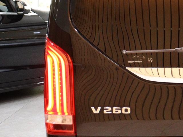 Vクラス V260 ロング 限定車 レーダーセーフティPKG ブラックレザー 360度カメラ 電動リアゲート 電動パワースライドドア LEDヘッドライト ディストロニックプラス ブラインドスポットアシスト レーンキープアシスト(46枚目)