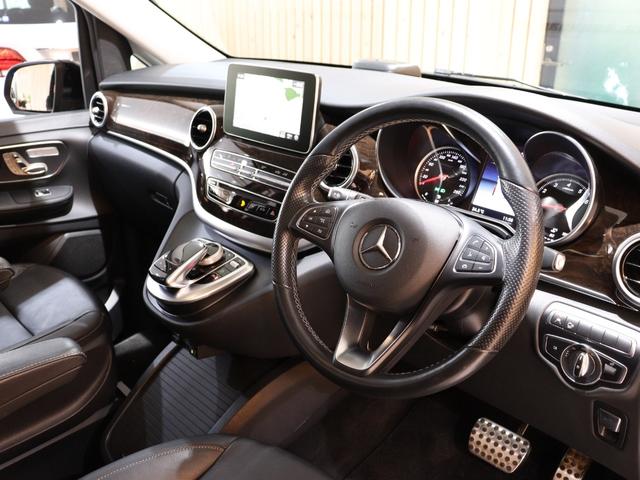 Vクラス V260 ロング 限定車 レーダーセーフティPKG ブラックレザー 360度カメラ 電動リアゲート 電動パワースライドドア LEDヘッドライト ディストロニックプラス ブラインドスポットアシスト レーンキープアシスト(65枚目)