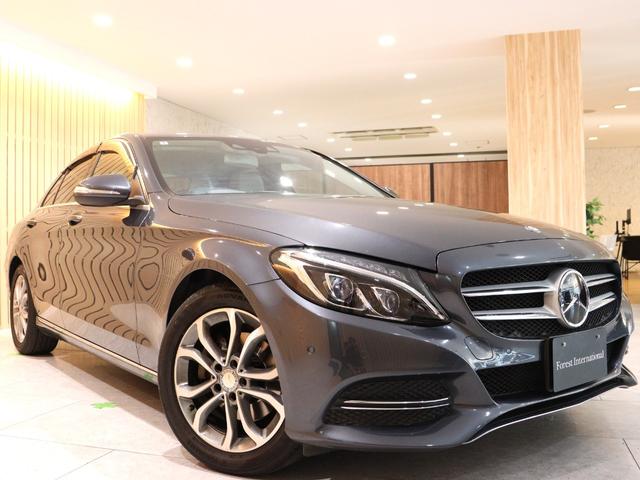 Ｃクラス Ｃ２００アバンギャルド　レザーエクスクルーシブ＆レーダーセーフティＰＫＧ　クリスタルグレーレザー内装　メモリーパワーシート　シートヒーター　ヘッドアップディスプレイ　純正ナビ　バックカメラ　前後障害物センサー（8枚目）