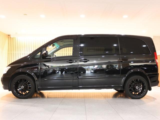 Ｖクラス Ｖ３５０　ブラック　エディション　限定車　ラグジュアリー＆バイキセノンＰＫＧ　社外ナビ　バックカメラ　電動スライドドア　パワーシート　シートヒーター　レザーツインシート　コーナーセンサー（7枚目）