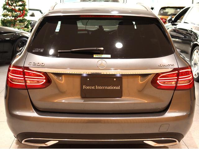 Cクラスステーションワゴン C200 4マチックステーションワゴンアバンギャルド レーダーセーフティPKG レーンキープアシスト ブラインドスポットアシスト ディストロニックプラス LEDヘッドライト 電動テールゲート メモリーパワーシート シートヒーター 純正ナビ バックカメラ(6枚目)