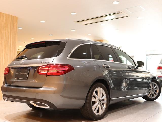Cクラスステーションワゴン C200 4マチックステーションワゴンアバンギャルド レーダーセーフティPKG レーンキープアシスト ブラインドスポットアシスト ディストロニックプラス LEDヘッドライト 電動テールゲート メモリーパワーシート シートヒーター 純正ナビ バックカメラ(9枚目)