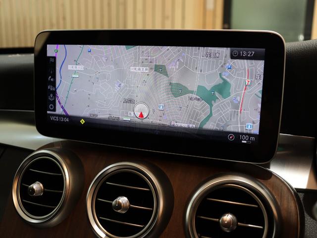 Cクラスステーションワゴン C200 4マチックステーションワゴンアバンギャルド レーダーセーフティPKG レーンキープアシスト ブラインドスポットアシスト ディストロニックプラス LEDヘッドライト 電動テールゲート メモリーパワーシート シートヒーター 純正ナビ バックカメラ(17枚目)