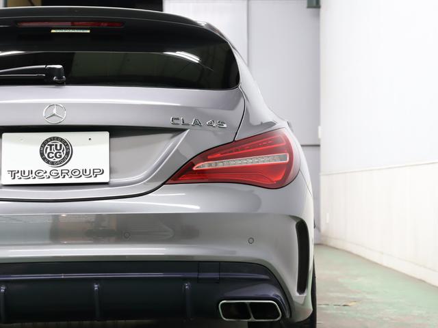 CLAクラス シューティングブレーク CLA45 4マチック シューティングブレーク 後期 レーダーSP 黒革 ヒーター パノラマSR 純正HDDナビ Carplay Bluetooth AMGスポーツサス AMG強化ブレーキ AMGエアロ 純正18AW 2年保証付(34枚目)