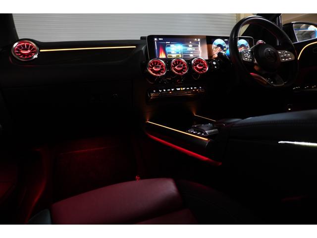 Bクラス B180 AMGレザーエクスクルーシブパッケージ アドバンスド&ナビゲーションPKG 赤黒革 シートヒーター SR MBUXナビ フルセグTV HUD 360カメラ LEDヘッド 自動Rゲート/ハンズフリーA AMGエアロ&18AW 2年保証(29枚目)