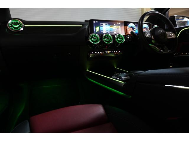 Bクラス B180 AMGレザーエクスクルーシブパッケージ アドバンスド&ナビゲーションPKG 赤黒革 シートヒーター SR MBUXナビ フルセグTV HUD 360カメラ LEDヘッド 自動Rゲート/ハンズフリーA AMGエアロ&18AW 2年保証(30枚目)