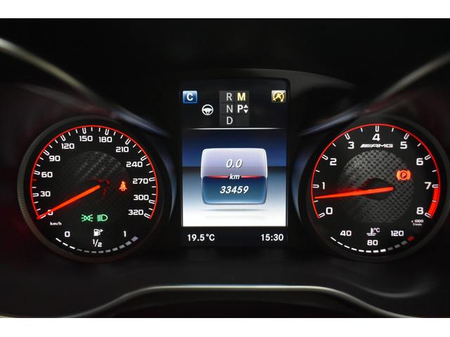 Ｃクラスステーションワゴン Ｃ６３　Ｓ　ステーションワゴン　レーダーセーフティＰ　右Ｈ　５１０馬力　２年保証　パノラマサンルーフ　ヒーター赤黒革　ＡＭＧエアロ１９ＡＷ　ディストロ　キーレスＧＯ　ブルメスターＳ　電動フットゲート　地デジＢカメラ　ＰＴＳ（31枚目）