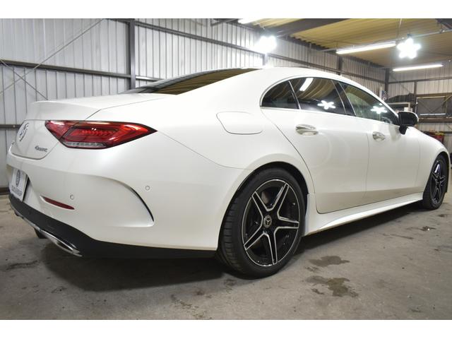 ＣＬＳクラス ＣＬＳ４５０　４マチック　スポーツ　エクスクルーシブ　３６７馬力　ＩＳＧ搭載　ＭＥコネ　サンルーフ　全席ヒーター＆クーラー黒革　ＡＣＣ　ＢＳＭ　ＡＭＧエアロ１９ＡＷ　ＨＵＤ　フットトランク　ブルメＳ　地デジ３６０カメ　２年保証（4枚目）