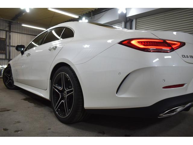 ＣＬＳクラス ＣＬＳ４５０　４マチック　スポーツ　エクスクルーシブ　３６７馬力　ＩＳＧ搭載　ＭＥコネ　サンルーフ　全席ヒーター＆クーラー黒革　ＡＣＣ　ＢＳＭ　ＡＭＧエアロ１９ＡＷ　ＨＵＤ　フットトランク　ブルメＳ　地デジ３６０カメ　２年保証（58枚目）