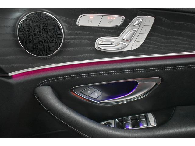 Ｅクラス Ｅ２００　アバンギャルド　スポーツ　レーダーＰ　ＭＥコネ　９速　ヒーター半革　ディストロ　Ｌチェンジ　ＡＭＧエアロ１９ＡＷ　キーＧｏ　ブラインドＳ　地デジ３６０カメ　マルチカラーアンビエント　２年保証（32枚目）