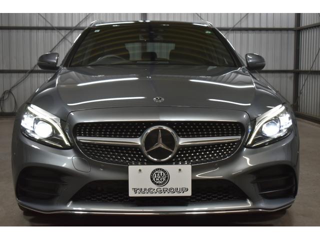 Ｃクラスステーションワゴン Ｃ２００ステーションワゴンアバンギャルドＡＭＧライン　後期　ＡＭＧライン　パノラマサンＲ　レーダーセーフティＰ　ヒーター黒革　ディストロニック　ＢＳＭ　ＡＭＧエアロ１８ＡＷ　ＬＥＤヘッドライト　純正ナビＴＶ　Ｄトランク　ＭＥコネクト　Ｂカメラ　２年保証（2枚目）