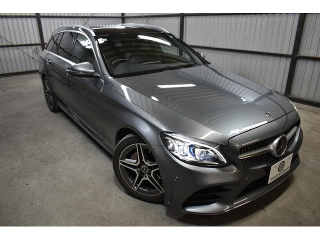 Ｃクラスステーションワゴン Ｃ２００ステーションワゴンアバンギャルドＡＭＧライン　後期　ＡＭＧライン　パノラマサンＲ　レーダーセーフティＰ　ヒーター黒革　ディストロニック　ＢＳＭ　ＡＭＧエアロ１８ＡＷ　ＬＥＤヘッドライト　純正ナビＴＶ　Ｄトランク　ＭＥコネクト　Ｂカメラ　２年保証（19枚目）