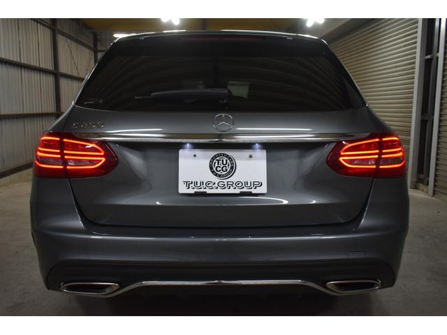 Ｃクラスステーションワゴン Ｃ２００ステーションワゴンアバンギャルドＡＭＧライン　後期　ＡＭＧライン　パノラマサンＲ　レーダーセーフティＰ　ヒーター黒革　ディストロニック　ＢＳＭ　ＡＭＧエアロ１８ＡＷ　ＬＥＤヘッドライト　純正ナビＴＶ　Ｄトランク　ＭＥコネクト　Ｂカメラ　２年保証（20枚目）