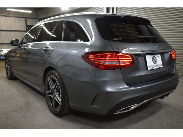Ｃクラスステーションワゴン Ｃ２００ステーションワゴンアバンギャルドＡＭＧライン　後期　ＡＭＧライン　パノラマサンＲ　レーダーセーフティＰ　ヒーター黒革　ディストロニック　ＢＳＭ　ＡＭＧエアロ１８ＡＷ　ＬＥＤヘッドライト　純正ナビＴＶ　Ｄトランク　ＭＥコネクト　Ｂカメラ　２年保証（48枚目）