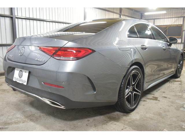 ＣＬＳクラス ＣＬＳ４５０　４マチック　スポーツ　エクスクルーシブ　ＩＳＧ搭載　ＭＥコネ　サンルーフ　全席ヒーター＆クーラー黒革　ＡＣＣ　ＢＳＭ　ＡＭＧエアロ１９ＡＷ　ＨＵＤ　フットトランク　ブルメＳ　地デジ３６０カメ　２年保証（4枚目）